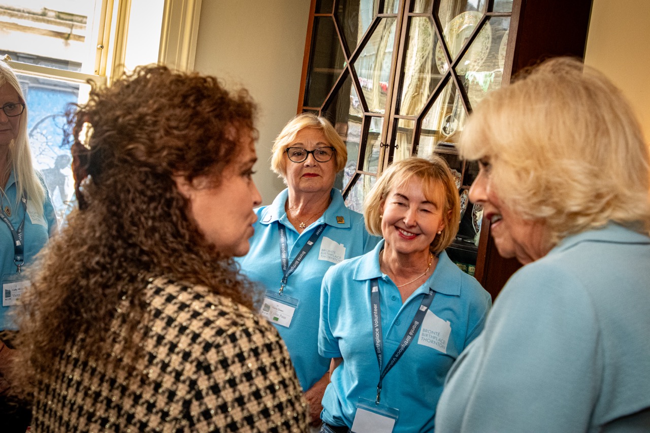 Sarah West - Volunteer Meeting Her Majesty