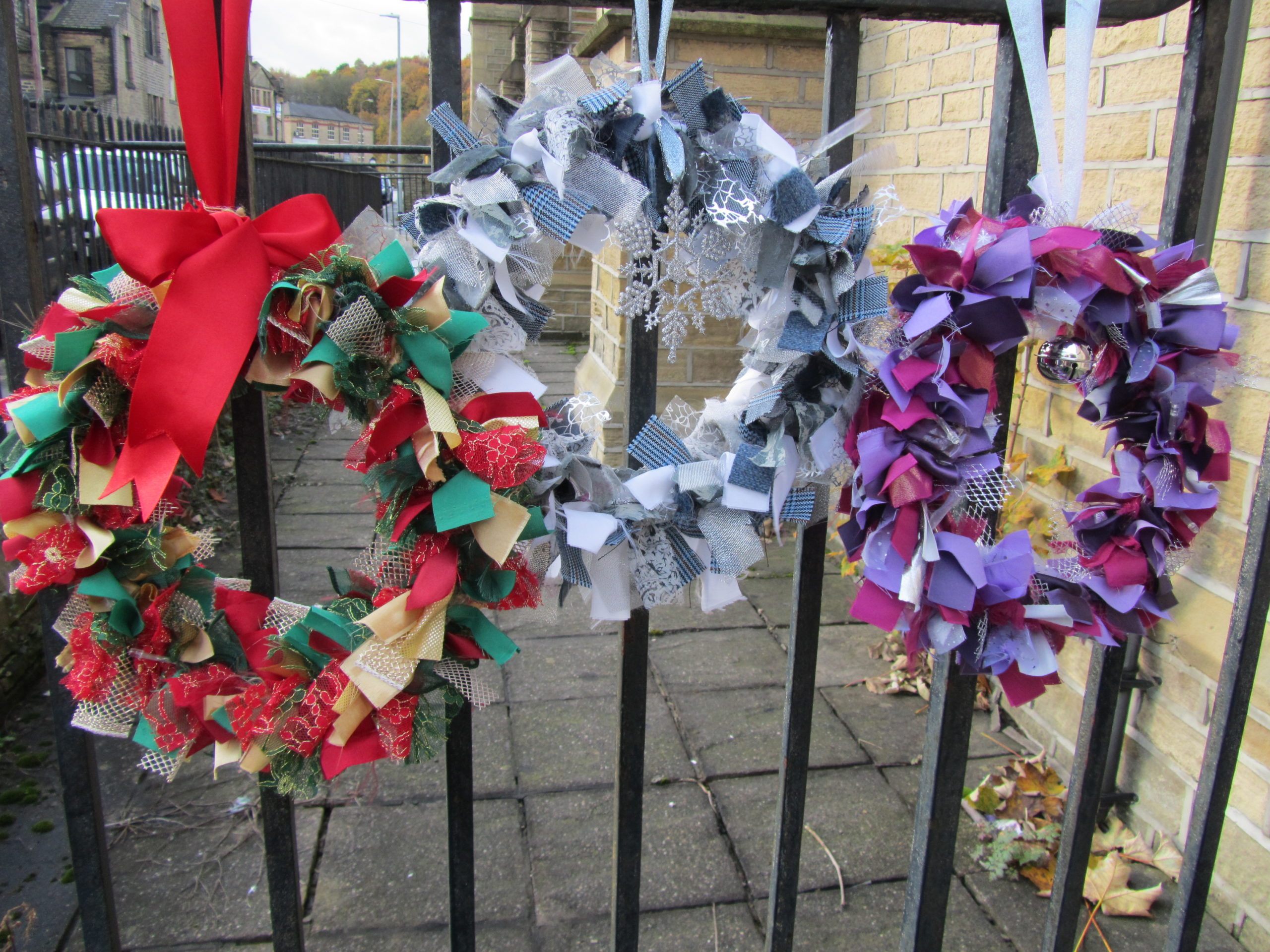 Christmas Wreath Making with Raggedy Annie